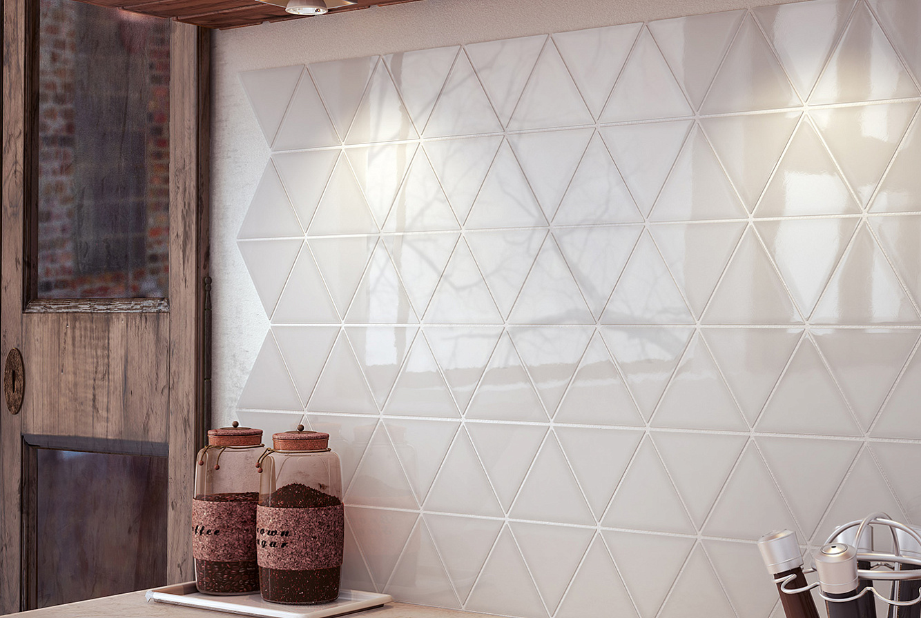 SCALE TRIANGOLO LIGHT GREY